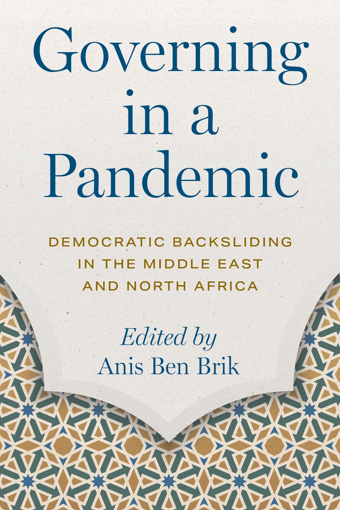 Cover image for Governing in a Pandemic ISBN 9781479844739